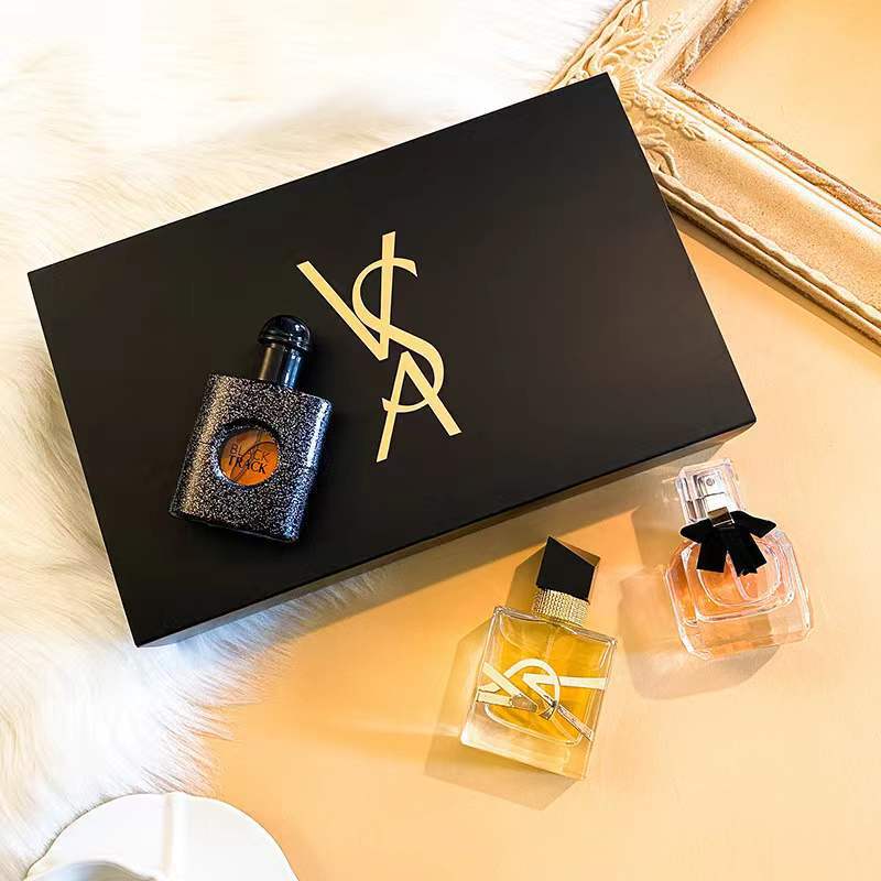 Secret temptation women's perfume gift box three-piece set popular online popular fragrance Pure lasting fragrance factory wholesale