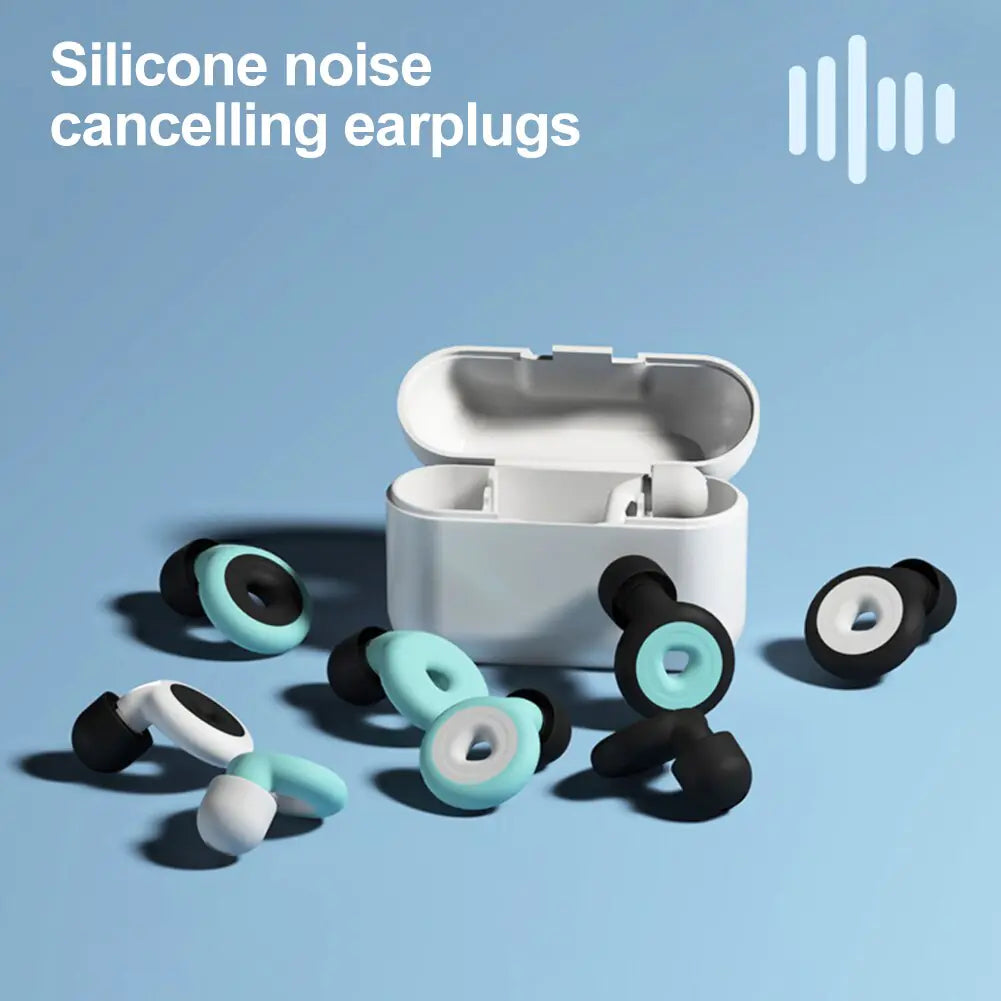 Silicone Earplugs Noise Cancelling Earplugs