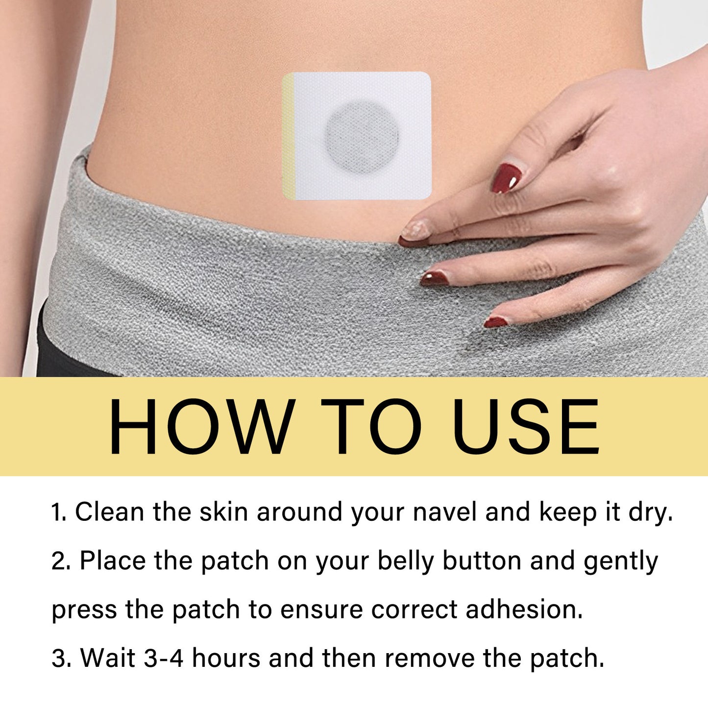 Ximonth Bee Lymphatic Slimming Patch Tightening Body Skin Flab Highlighting Body Curve Body Beauty Belly Button Patch