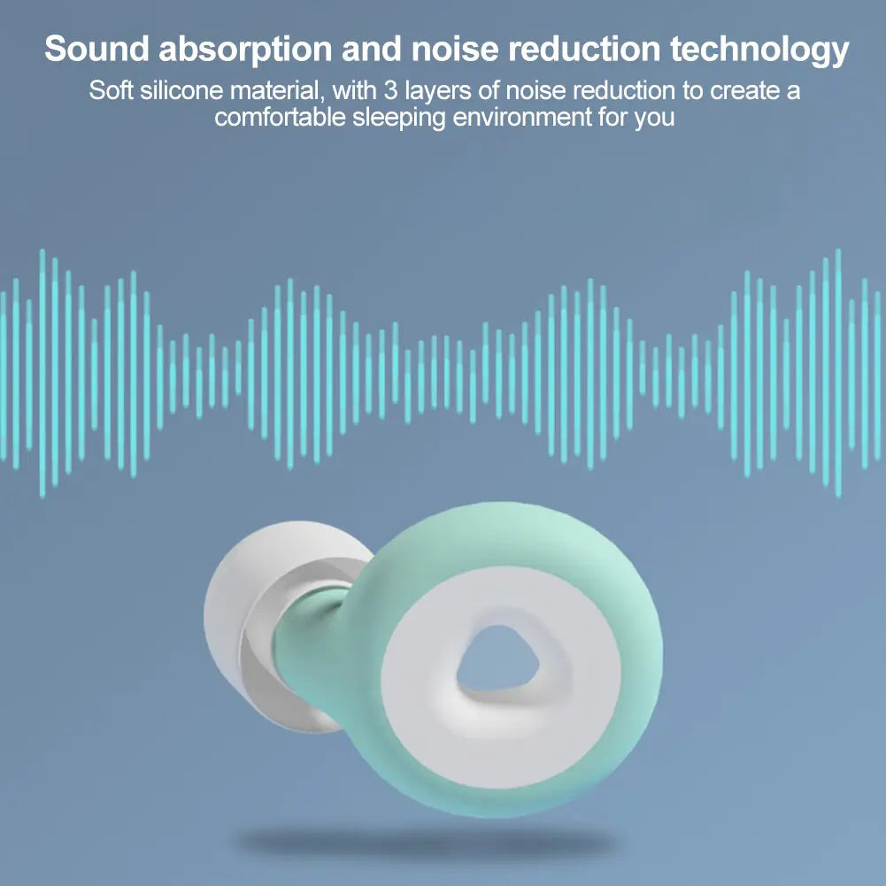 Silicone Earplugs Noise Cancelling Earplugs