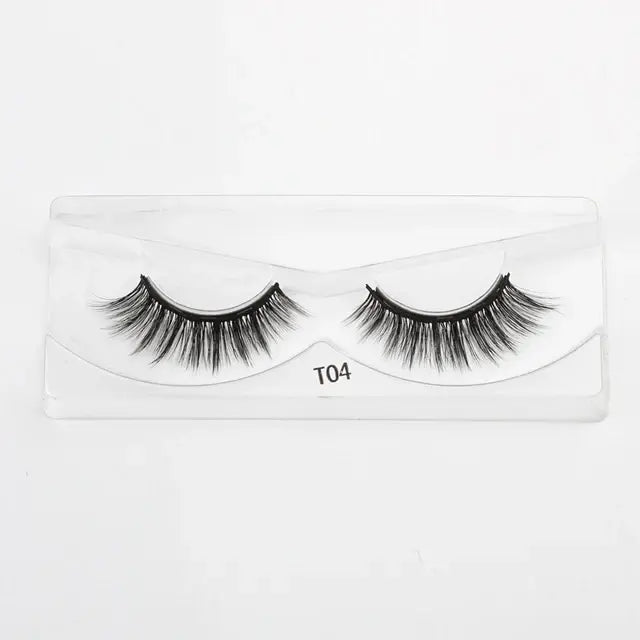 Magnetic Eyelashes Set with Waterproof Eyeliner and Tweezer