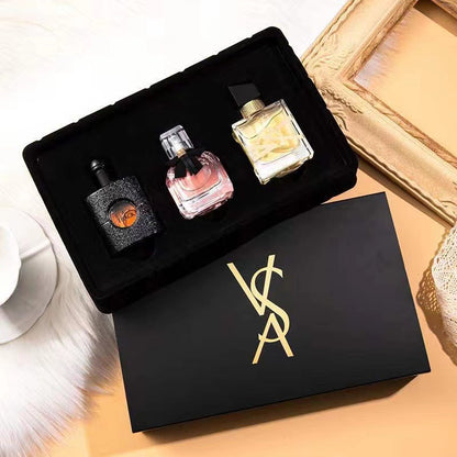 Secret temptation women's perfume gift box three-piece set popular online popular fragrance Pure lasting fragrance factory wholesale