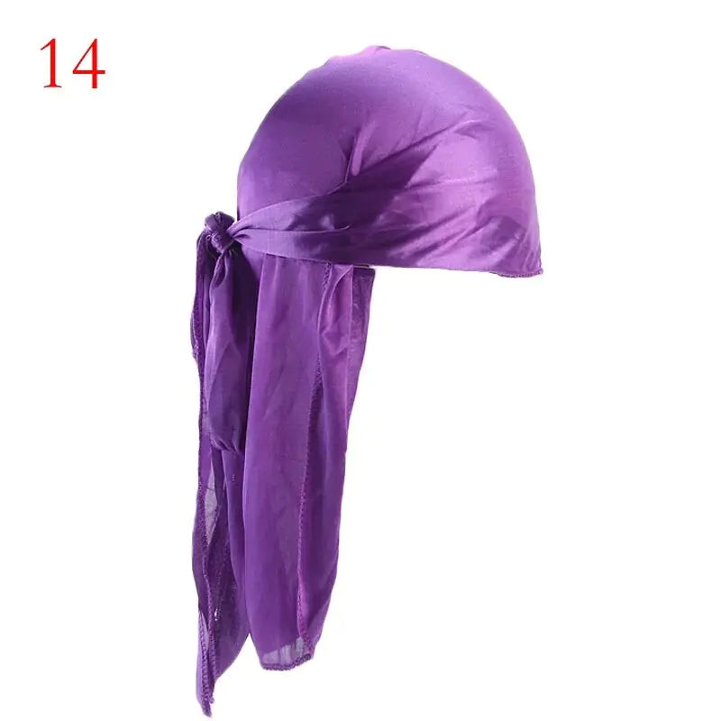 Unisex Satin Breathable Turban