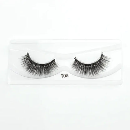 Magnetic Eyelashes Set with Waterproof Eyeliner and Tweezer