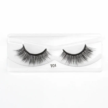 Magnetic Eyelashes Set with Waterproof Eyeliner and Tweezer